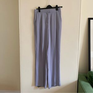 Aritzia Sadiki Pant - High Waist Wide Leg - Lilac Grey 6